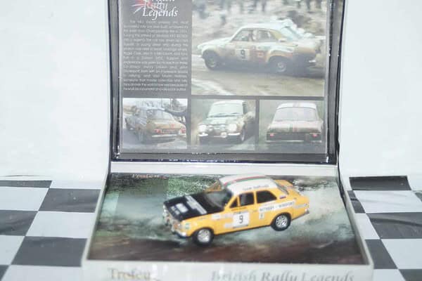 Trofeu ford escort mk1 duckries rally 1972 r.clark 1:43rd brl05