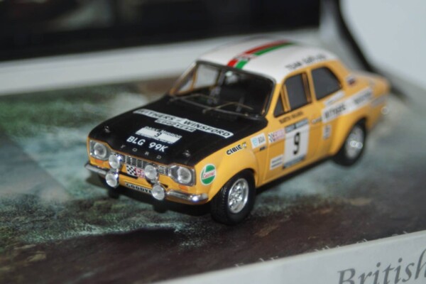 Trofeu ford escort mk1 duckries rally 1972 r.clark 1:43rd brl05