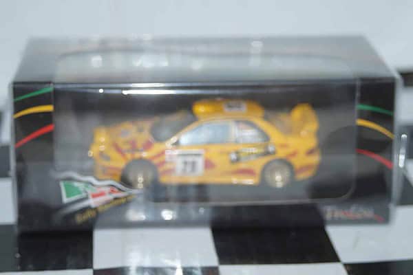 Subaru impreza wrc rac 2002 1/43 scale rr.uk 38 trofeu