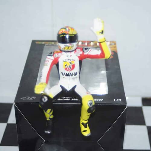 Minichamps v.rossi gp 250 moto gp 2007 figurine 1:12th 312 070196