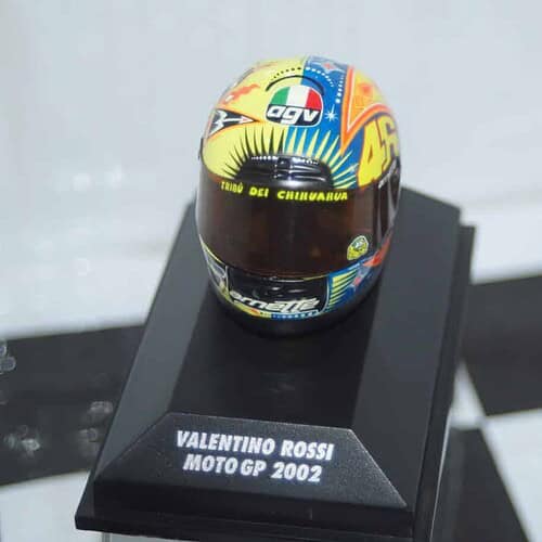 Minichamps rossi helmet moto gp 125 2002 ref 397 020046