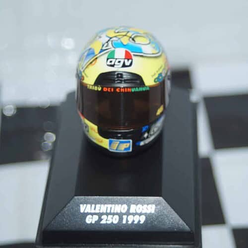 Minichamps rossi helmet moto gp 125 1999 ref 397 990046