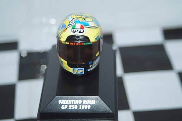 Minichamps rossi helmet moto gp 125 1999 ref 397 990046