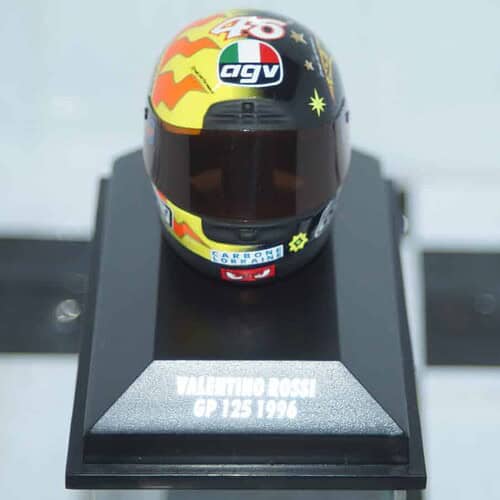Minichamps rossi helmet moto gp 125 2003 ref 397 030046