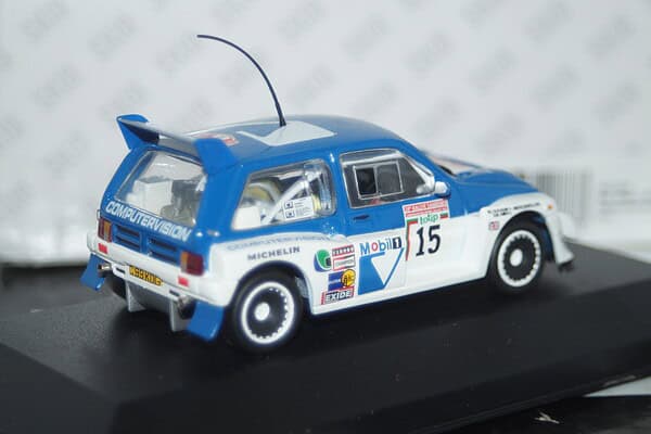 Vitesse / skid mg metro 6r4 #15 computervision san remo 1986 m.wilson 1:43 skc024