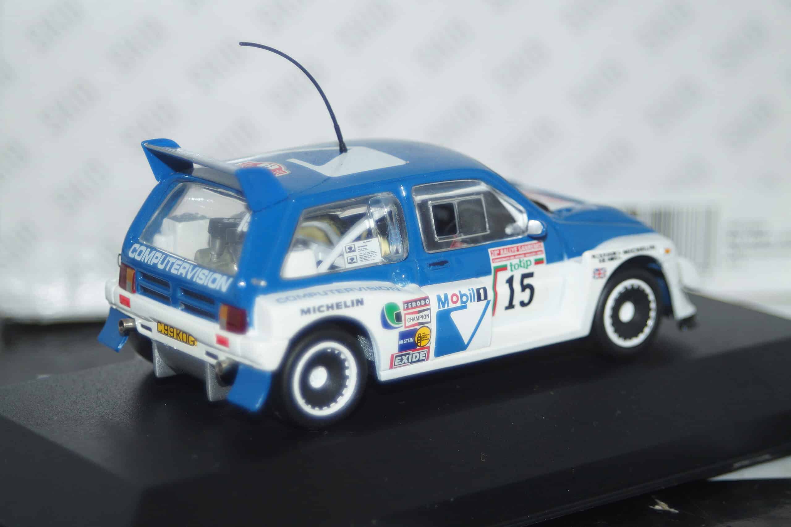 Vitesse / skid mg metro 6r4 #15 computervision san remo 1986 m.wilson 1:43 skc024