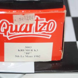 Quartzo porsche 935 kremer k3 "gozzi kremer" le mans 1980 3002