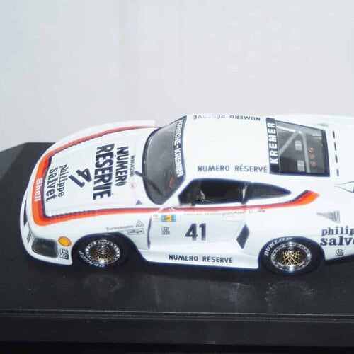 Quartzo porsche 935 kremer k3 "numero reserve" 1st le mans 1979 3001