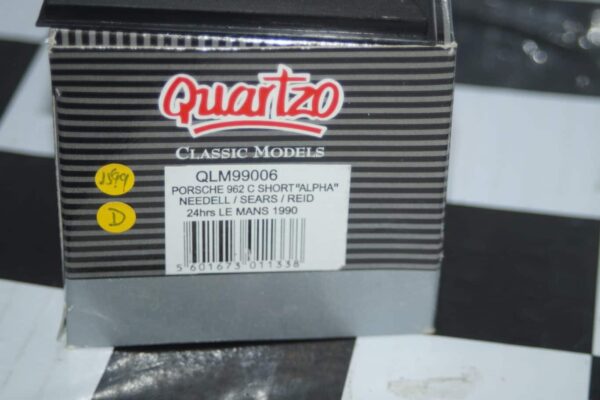 Quartzo porsche 962 c short "alpha" lemans 90 qlm99006