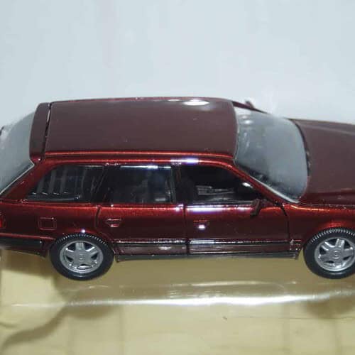 Schuco audi 100 avant dark red 1:43 dealer edition