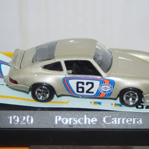 Solido porsche carrera (includes decals) 1:43rd ref 1920