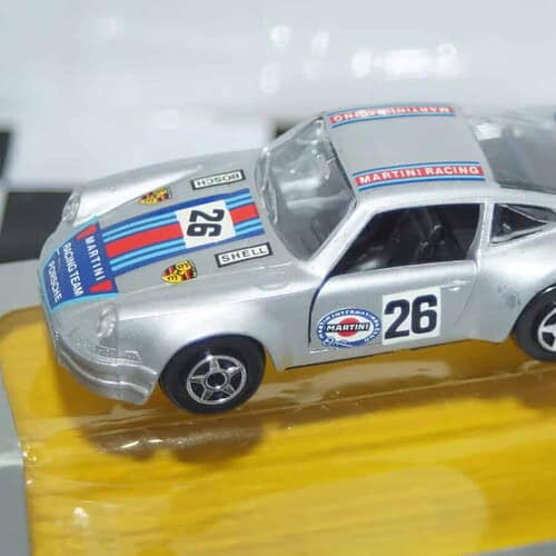 Norev  porsche 911 #26 in silver 1:43 scale