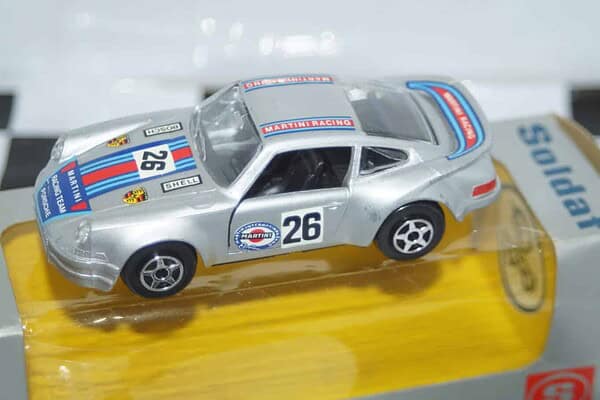 Norev porsche 911 #26 in silver 1:43 scale