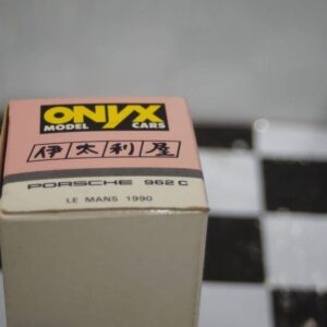 Onyx porsche 962 c le mans #44 1990 special edition 1:43 scale