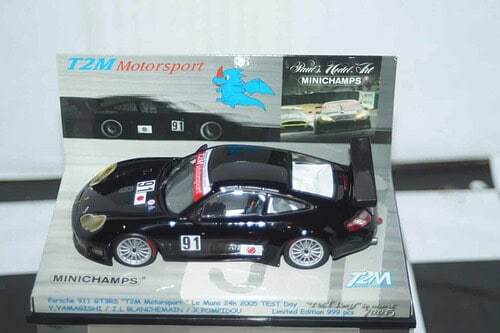 Minichamps porsche 911 gt3rs 24hrs le mans 2005, 403 056971 1:43