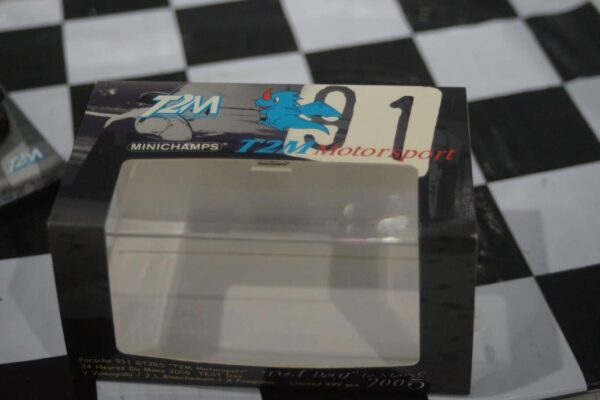 Minichamps porsche 911 gt3rs 24hrs le mans 2005, 403 056971 1:43