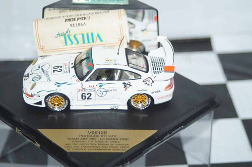 Vitesse porsche 911gt2 #78 le mans 1995 1:43 diecast ref l152d