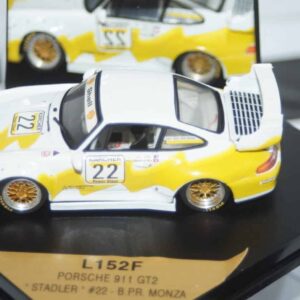 Vitesse porsche 911gt2 #73 le mans 1998 1:43 ref v98175(broken lid)