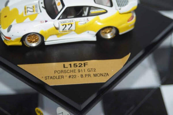 Vitesse porsche 911gt2 #22 b.p.r monza  1:43 diecast ref l152f