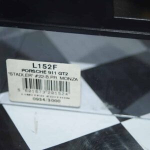 Vitesse porsche 911gt2 #22 b.p.r monza  1:43 diecast ref l152f