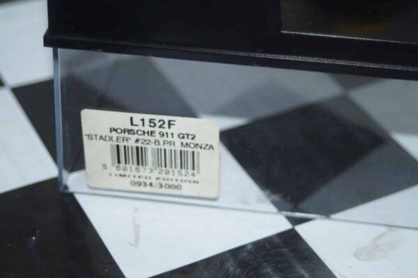 Vitesse porsche 911gt2 #22 b.p.r monza  1:43 diecast ref l152f