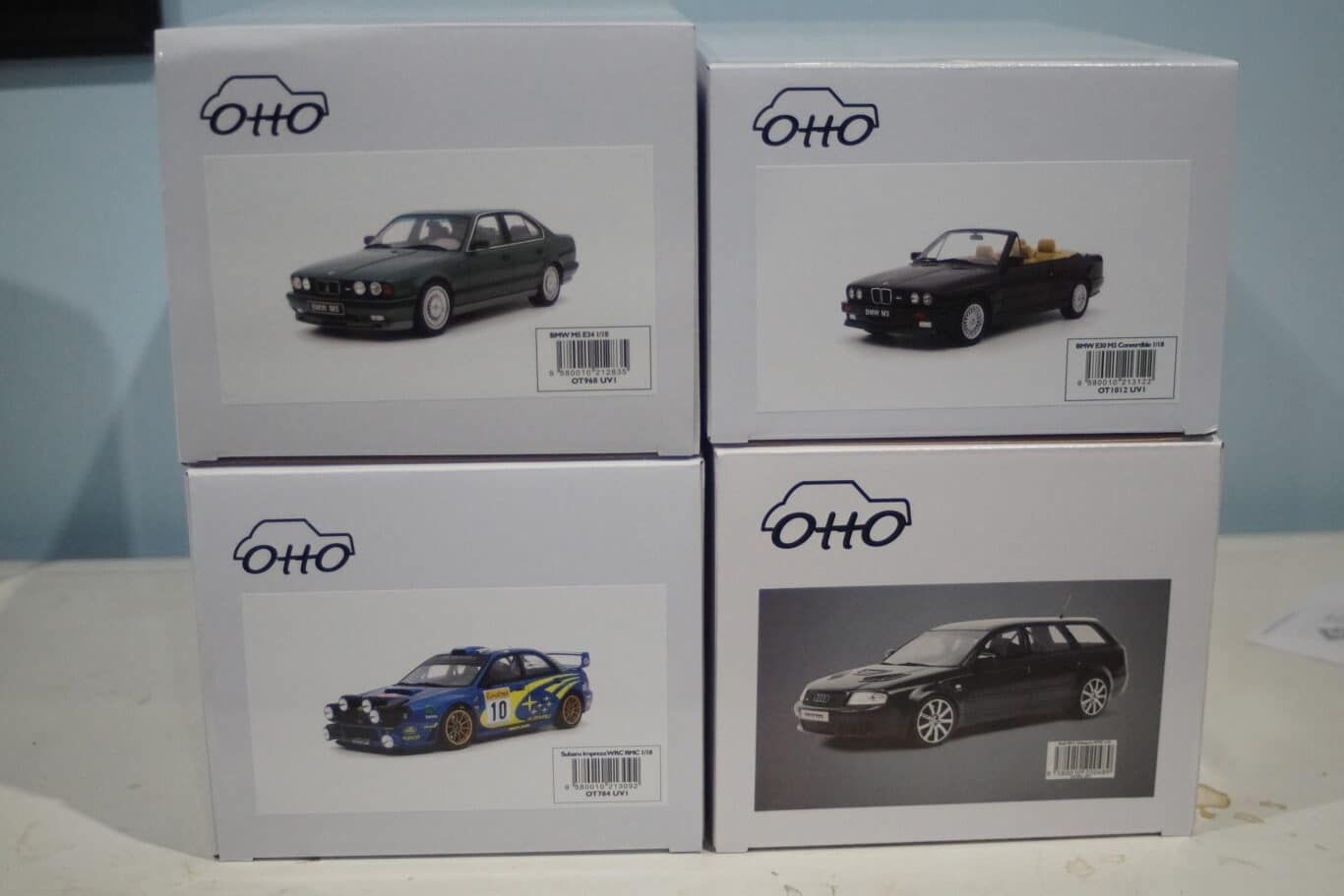 Ottomobile 1:18 Audi RS 6 Clubsport MTM year 2004 black OT992 model car  OT992 9580010220489