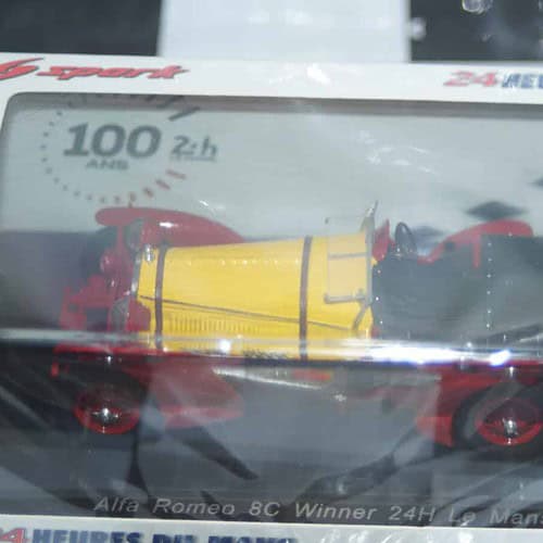 Spark alfa romeo 8c winner 24h le mans 1933 1:43 ref 43lm33