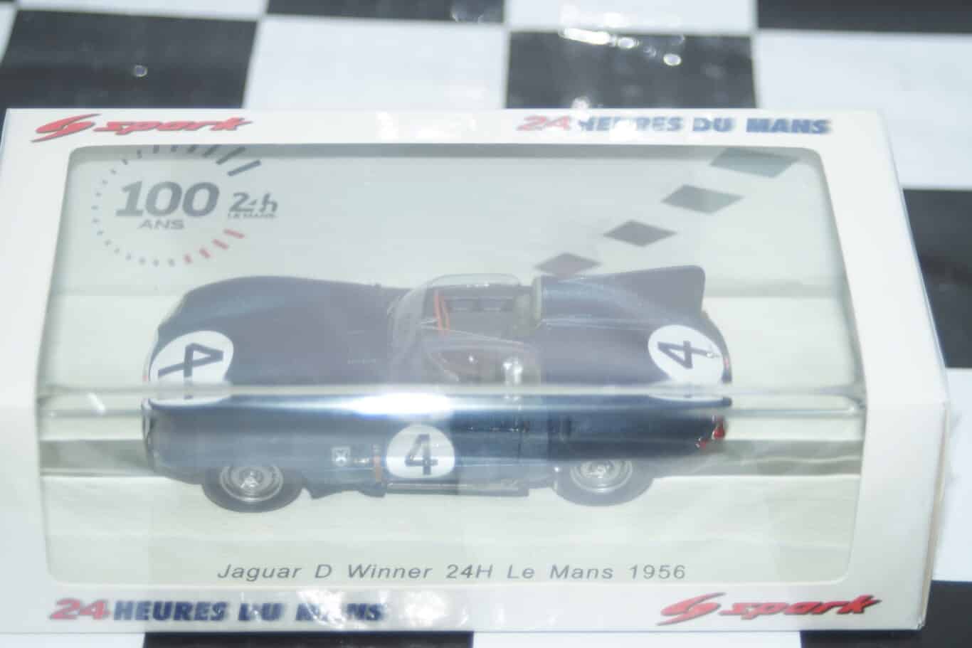 Spark Jaguar D Type Winner 24H Le mans 1956 1:43 REF 43LM56