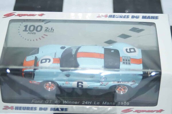 Spark ford gt 40 winner 24h le mans 1969 1:43 ref 43lm69