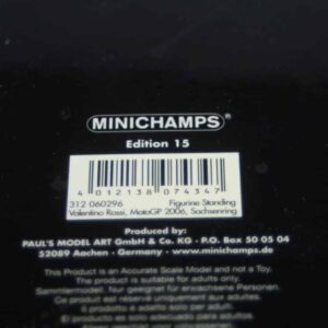 Minichamps v.rossi motogp 2006 figurine 1:12th 312 060296