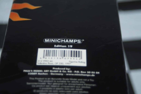 Minichamps v.rossi gp 250 1997 figurine 1:12th 312 990146