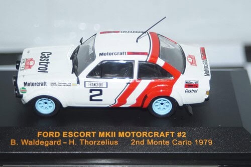 Ixo ford escort mk2 monte carlo #2 1979 b.waldegard rac012 1:43