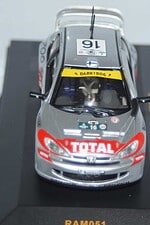 Ixo peugeot 206 wrc rally #16 2001 rovanpera 1:43 ram051