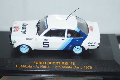 Ixo ford escort mk2 monte carlo #5 1979 h.mikola rac009 1:43