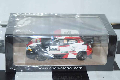 Spark toyota gr yaris rally 1 winner safari kenya 2022 rovanpera 1:43 resin s6709