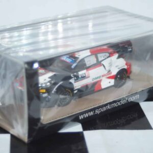 Spark toyota gr yaris rally 1 4th safari kenya 2022 s.ogier 1:43 resin s6707