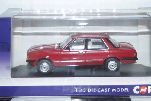 Vanguards ford cortina mk5 1.6l red 1/43 ref va15002