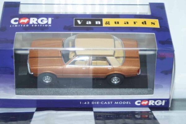 Vanguards ford cortina mk4 1.6 gl gold 1/43 ref  va11917