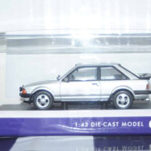 Vanguards ford escort mk3 xr3i silver 1/43 ref va11017