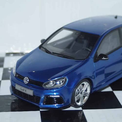Otto volkswagen golf viii r in blue 1:18 ot413
