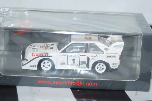 Audi sport quattro s1 e2 ulster1985 1:43 spark resin s7898