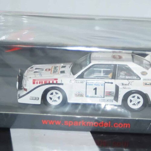 Audi sport quattro s1 e2 ulster1985 1:43 spark resin s7898