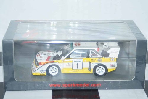 Audi sport quattro s1 e2 ulster1985 1:43 spark resin s7898