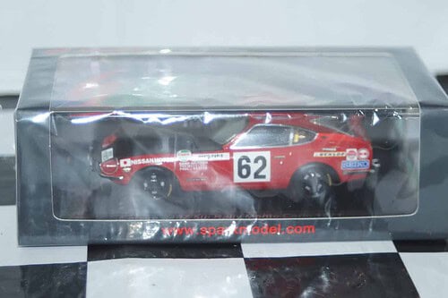 Spark datsun 240z rally monte carlo 1971 1:43 resin s6283