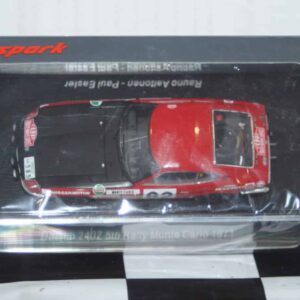Spark datsun 240z rally monte carlo 1971 1:43 resin s6283