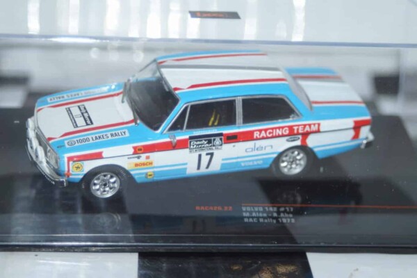 Ixo volvo 142 rac rally m.alen/a.aho 1972 diecast 1:43 rac426.22