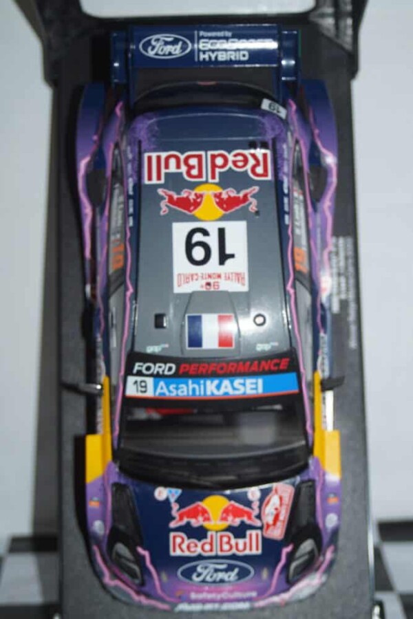 Ixo ford puma #19 winner in the monte carlo 2022 s.loeb ref rmc110.22