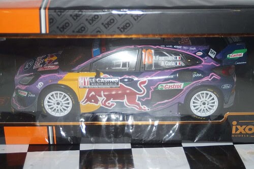 Ixo ford puma #19 winner in the monte carlo 2022 s.loeb ref rmc110.22