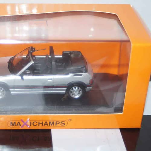 Maxichamps peugeot 205 cti 1990 silver 1:43 940 112331