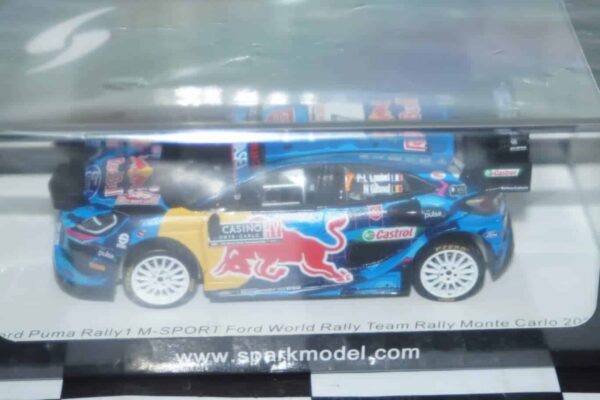 Spark ford puma rally monte carlo 2023 p-l loubet #7 1:43 resin s6715